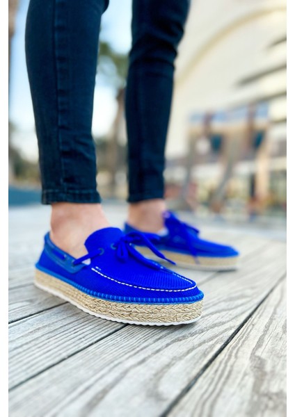 CH311 Espadril Erkek Ayakkabı Mavı