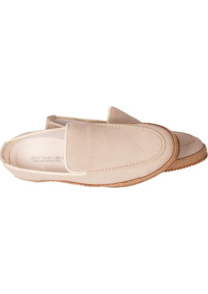 Erkek Günlük Rahat Loafer Ayakkabı Bej modelleri