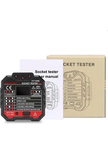 Dijital Priz Soket Test Cihazı Voltaj Amper Ölçüm fiyatları