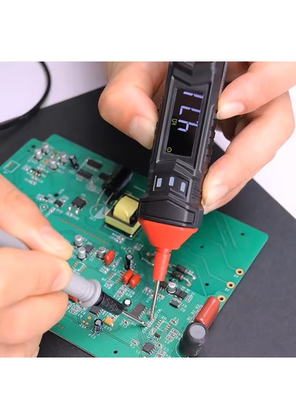 HT121 Kalem Tip Akıllı Multimetre Işıklı ve Sesli Alarm Fenerli fiyatları