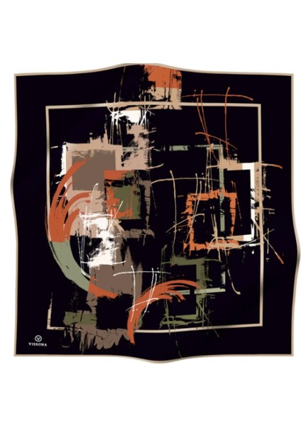 Twill İpek Eşarp Taba Haki 0014-01 fiyatları