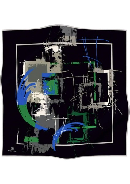 Twill İpek Eşarp Saks Zümrüt Yeşili 0032-02 fiyatları