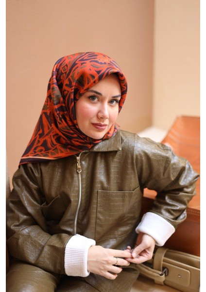 SİLKHOME Silk Home Twill İpek Eşarp 11419-07