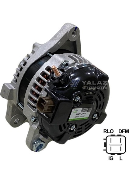 12V Alternatör Dinamo Denso Tipi 100 A (4 Fiş) (Rlo-Dfm-Ig-L) Toyota Aurıs/avensıs/corolla/rav4