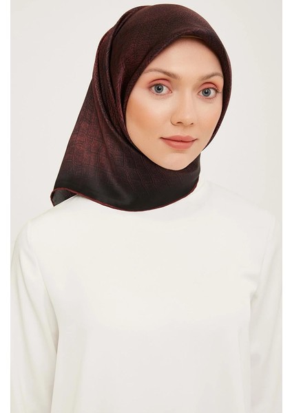 İpek Eşarp Nostalji Twill 9030-52 - Twill (Tivil) İpek