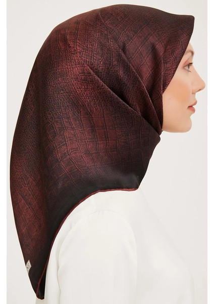 İpek Eşarp Nostalji Twill 9030-52 - Twill (Tivil) İpek
