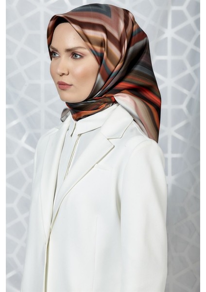 Özel Nostalji Serisi Twill İpek Eşarp Modelleri 8237D-02 fiyatları