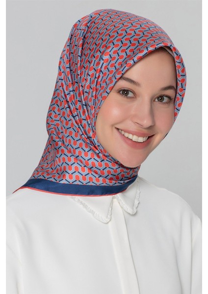 Özel Nostalji Serisi Twill Ipek Eşarp Modelleri 8401D-31