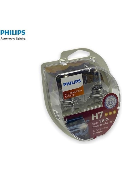 Phılıps 12V H7 Ampul 55W X-Treme G-Vısıon +%130 Fazla Işık (2 Ad)