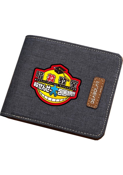 Anime Suikast Sınıfı Cüzdan Kadın Erkek Tuval Cüzdan Gençler Kısa Cüzdan Para Çantası Erkek Kız Para Karikatür Çanta (Yurt Dışından) fiyatları