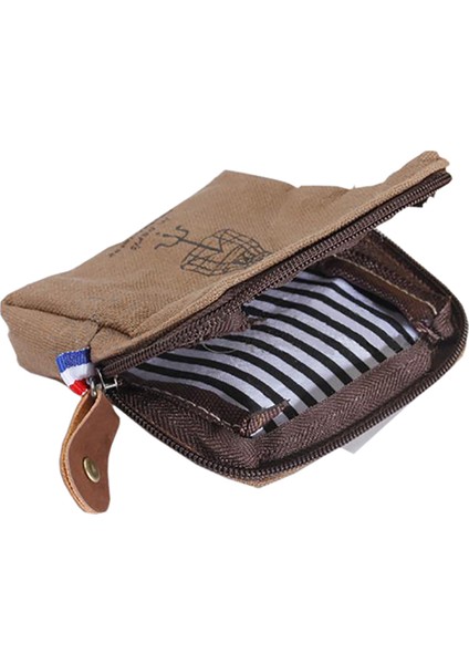 Klasik Retro Lady Kız Tuval Eyfel Kulesi Bozuk Para Cüzdanı Cüzdan Kart Anahtar Kılıfı Çanta (Yurt Dışından)