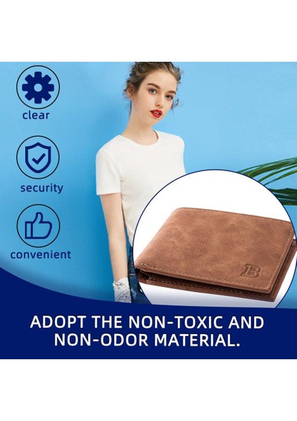 Baborry Moda Mini Erkek Lüks Iş Cüzdan Kart Sahibinin Erkek Çanta (Yurt Dışından)