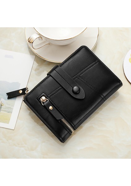 Csonlınemall Kadın Kısa Cüzdan Çok Fonksiyonlu Tokalı Çok Kartlı Çanta Bayan Cüzdan (Yurt Dışından) modelleri