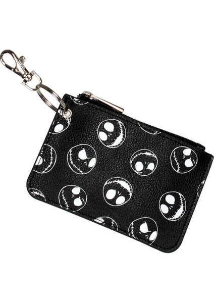 Kadın Pu Zip Kimlik Kılıfı Cüzdan Erkek Ultra Ince Minimalist Ön Cep Çanta Kart Sahibinin 4804 (Yurt Dışından)