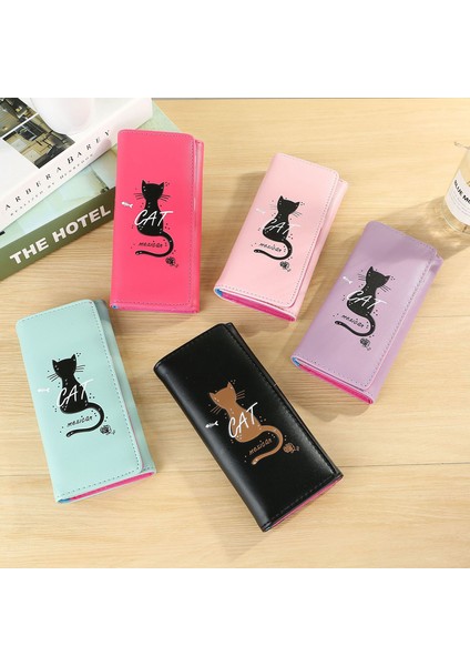Kadın Cüzdan Uzun Kısa Bayan Çanta Kız Cüzdan Çanta Kartları Kımlık Tutucu Kadın Kedi Bozuk Para Cüzdanı Cep Kılıfı Kaliteli Para Çantaları (Yurt Dışından) fiyatları