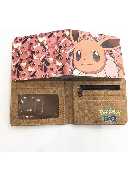 Japon Anime Karikatür Cüzdan Sevimli Kişilik Yaratıcı Öğrenci Pk Için Kısa Çanta (Yurt Dışından)