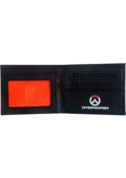 Cüzdan Erkek Overwatch Logosu Ikiye Katlanmış Fermuarlı Cüzdan Bozuk Para Cebi Kart Sahibi Kredi Kartı Yuvası Kimlik Penceresi (Yurt Dışından) fırsatları