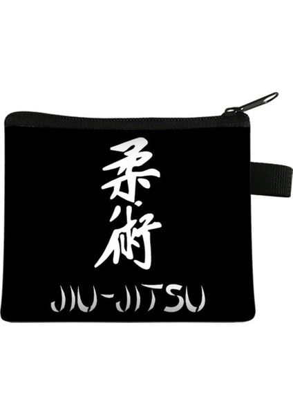Serin Dövüş Sanatı Judo/tekvando/karate/aikido Bozuk Para Cüzdanı Genç Erkek Kız Cüzdan Kadın Erkek Kart ve Anahtar Tutucu Para Çantası (Yurt Dışından)