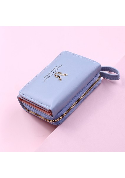 Kadınlar Için Cüzdanlar Kart Kredi Tutucu Bozuk Para Cüzdanı Cüzdan Kadın Mini Debriyaj Çanta Multif Cep Para Çantaları (Yurt Dışından)