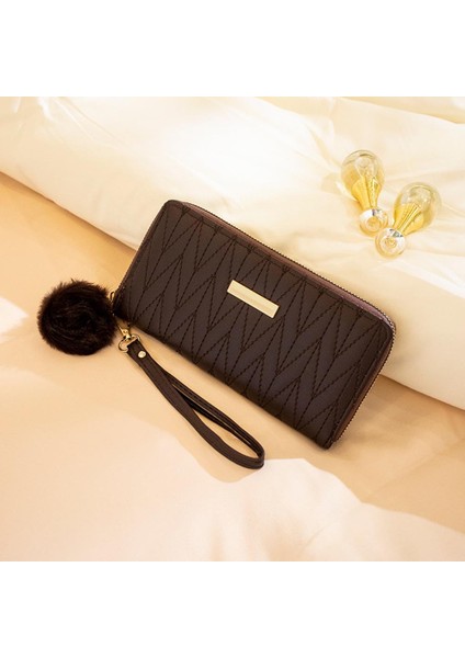 Göbeklady Kadın Pu Uzun Cüzdan Moda Işlemeli Bozuk Para Cüzdanı Çoklu Kart Yuvası Debriyaj Çanta Çanta (Yurt Dışından) fiyatları