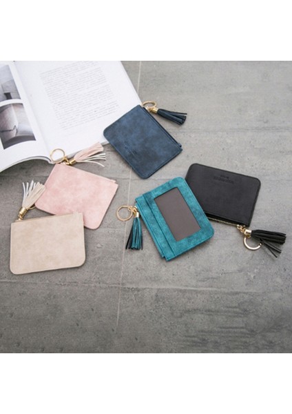 Mini Kadın Cüzdan Kadın Deri Ince Sevimli Ince Bayanlar Bozuk Para Cüzdanı Kartları Için Küçük Cüzdan Kadın Fermuar (Siyah) (Yurt Dışından) indirimleri