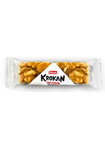 Yer Fıstıklı Krokan Bar 30 Gr. 20 Adet (1 Kutu)