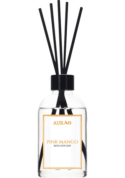 Pink Mango Çubuklu Oda Kokusu Bambu Kokusu Şık Dekor Reed Diffuser 100ml