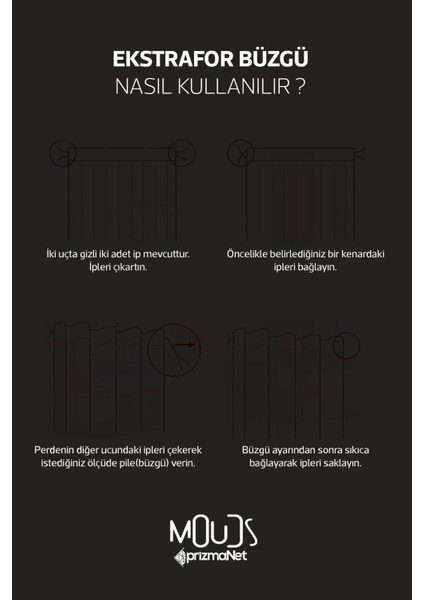 Real Art Desenli Süet Oturma Odası Salon Fon Perde Baskılı Ekstrafor Büzgü 2 Kanat PRD-1112