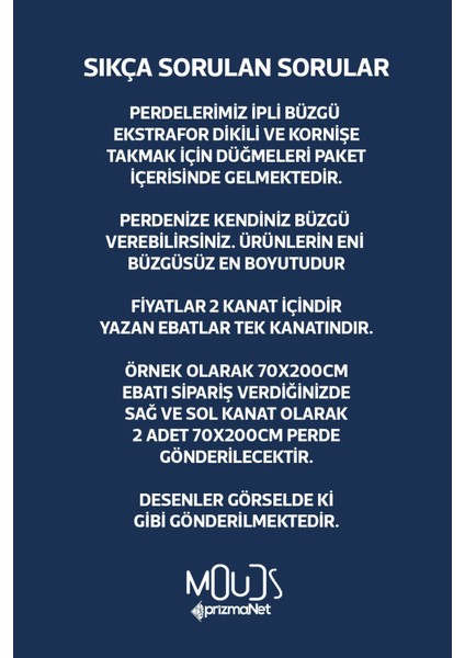 Nowon 3 Desenli Süet Oturma Odası Salon Fon Perde Baskılı Ekstrafor Büzgü 2 Kanat PRD-1036