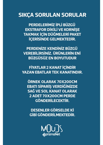 Kış Dalları Desenli Süet Oturma Odası Salon Fon Perde Baskılı Ekstrafor Büzgü 2 Kanat PRD-1024
