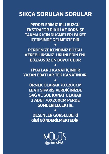 Çiçek Serisi Desenli Süet Oturma Odası Salon Fon Perde Baskılı Ekstrafor Büzgü 2 Kanat PRD-1007