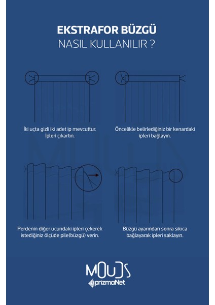 Çiçek Serisi Desenli Süet Oturma Odası Salon Fon Perde Baskılı Ekstrafor Büzgü 2 Kanat PRD-1007