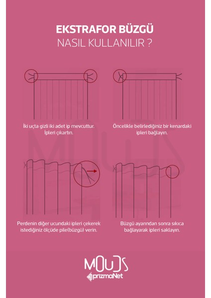 Brush Art 1 Desenli Süet Oturma Odası, Salon Fon Perde Baskılı Ekstrafor Büzgü 2 Kanat PRD-1003