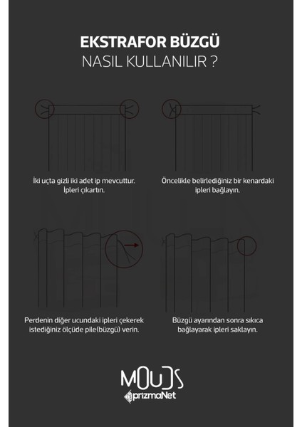 Grey Crystal Desenli Süet Oturma Odası Salon Fon Perde Baskılı Ekstrafor Büzgü 2 Kanat PRD-1079