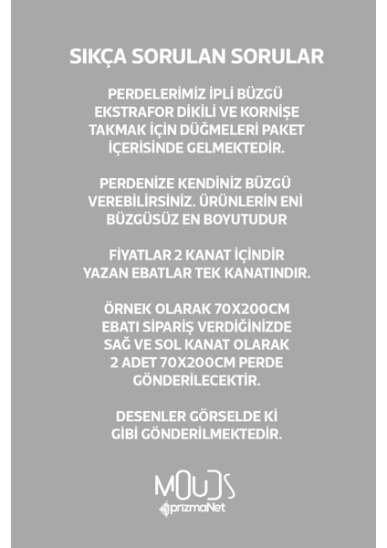 Beyaz Kalpler Desenli Süet Oturma Odası Salon Fon Perde Baskılı Ekstrafor Büzgü 2 Kanat PRD-1043 fırsatları