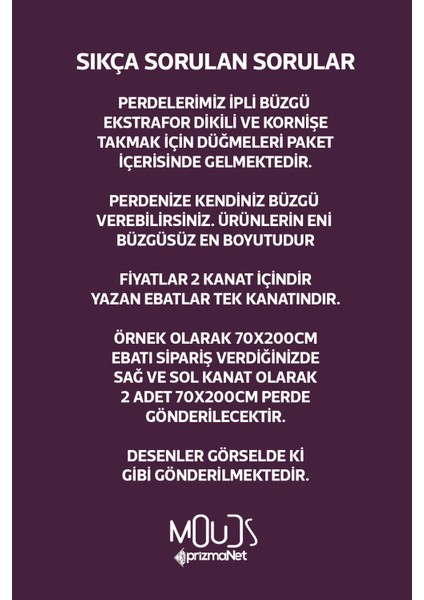 Renkli Mandala Desenli Süet Oturma Odası Salon Fon Perde Baskılı Ekstrafor Büzgü 2 Kanat PRD-1102