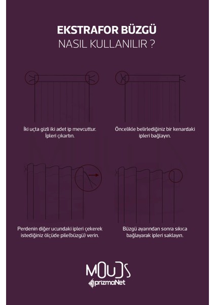 Renkli Mandala Desenli Süet Oturma Odası Salon Fon Perde Baskılı Ekstrafor Büzgü 2 Kanat PRD-1102