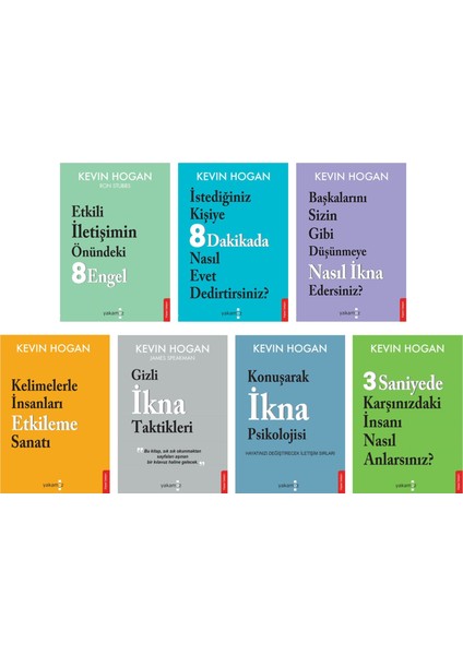 Etkili İletişimin Önündeki 8 Engel - İstediğiniz Kişiye 8 Dakikada Nasıl Evet Dedirtirsiniz? - Başkalarını Sizin Gibi Düşünmeye Nasıl İkna Edersiniz? - 7 Kitap