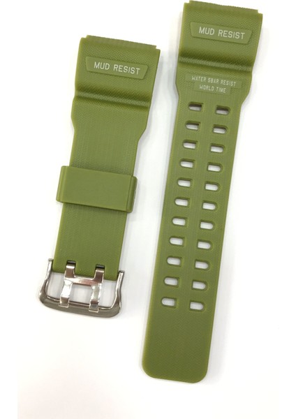 DUN-339 Mavi Yeşil Siyah Renk Silikon Saat Kordonu Kayışı modelleri