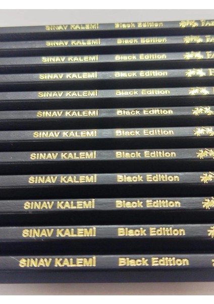 Black Edition 2,5b Sınav Kalemi Kurşun Kalem (12 Adet)