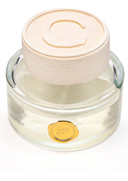 150 ml C Harfi Seramik Taşlı Dark Amber Oda Kokusu