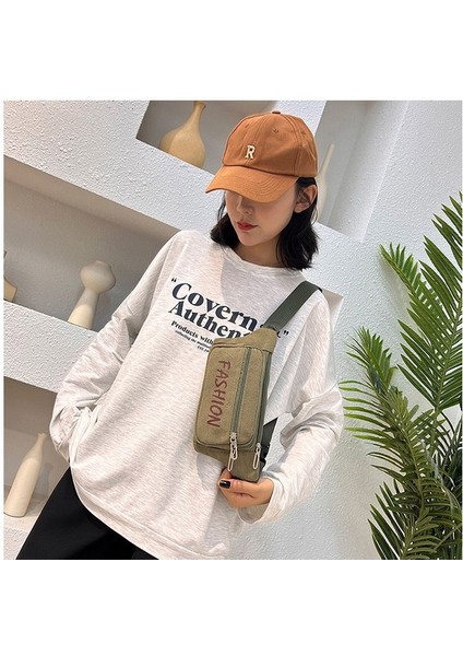 Erkek Moda Tuval Alfabe Omuz Çantası (Yurt Dışından) fiyatları