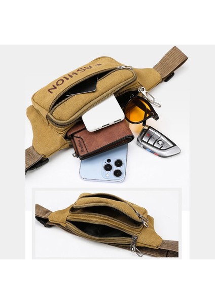 Erkek Moda Tuval Alfabe Omuz Çantası (Yurt Dışından) fırsatları