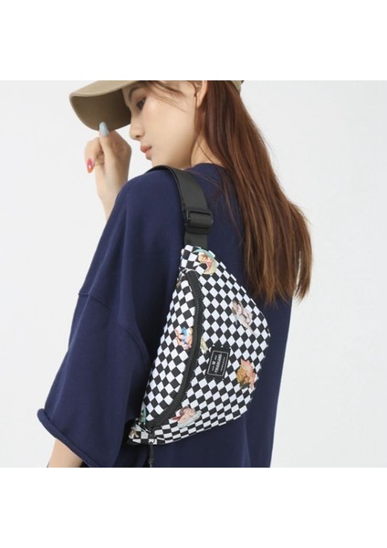 Japonya ve Güney Kore Moda Boyama Açık Moda Omuz Çantası (Yurt Dışından)