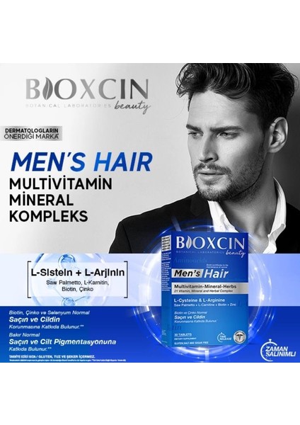 Beauty Men's Hair 30 Tablet modelleri