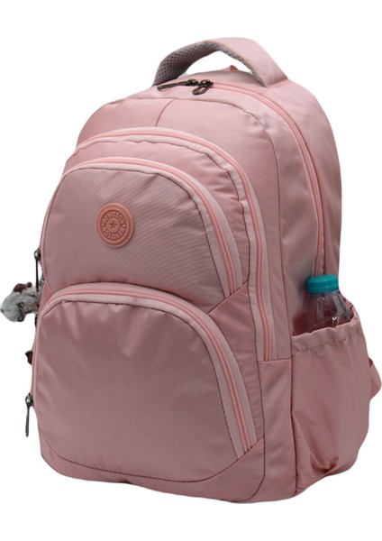 Özel Su Itici Kumaş Pudra Unisex Okul Sırt Çantası 34600 modelleri
