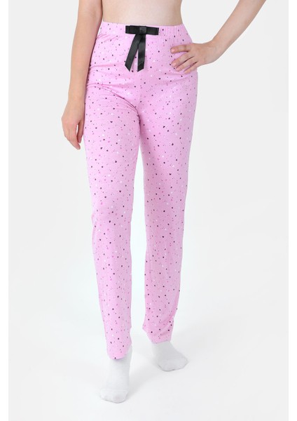 Pembe Loya Start Star Heart Pijama Altı