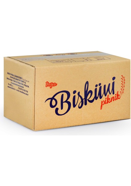 Doğan Kakaolu Piknik Bisküvi 80 Gr. 24 Adet (1 Kutu)