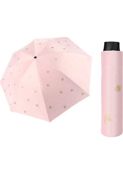 Bronzlaştırıcı Ginkgo Biloba UPF50 Güneş Şemsiyesi (Yurt Dışından)