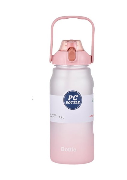 2000ML Spor Büyük Kapasiteli Buzlu Su Şişesi (Yurt Dışından)